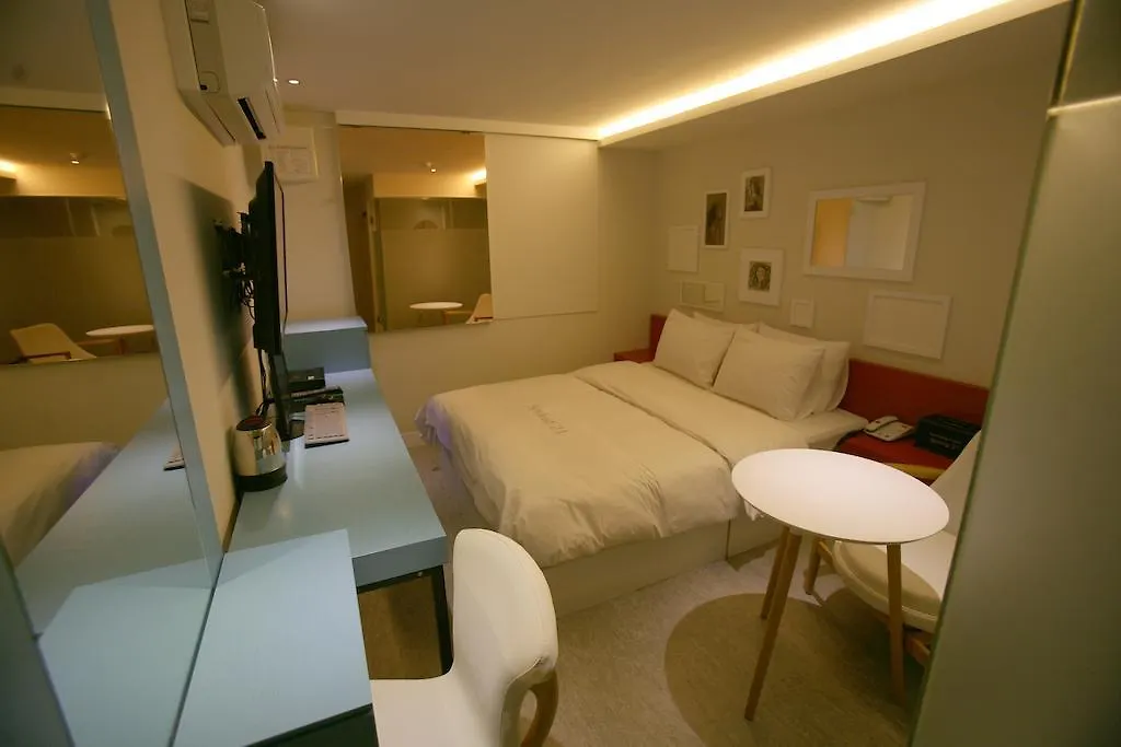 Motel Spring 21 Hotel Sinchon Seoul Sydkorea